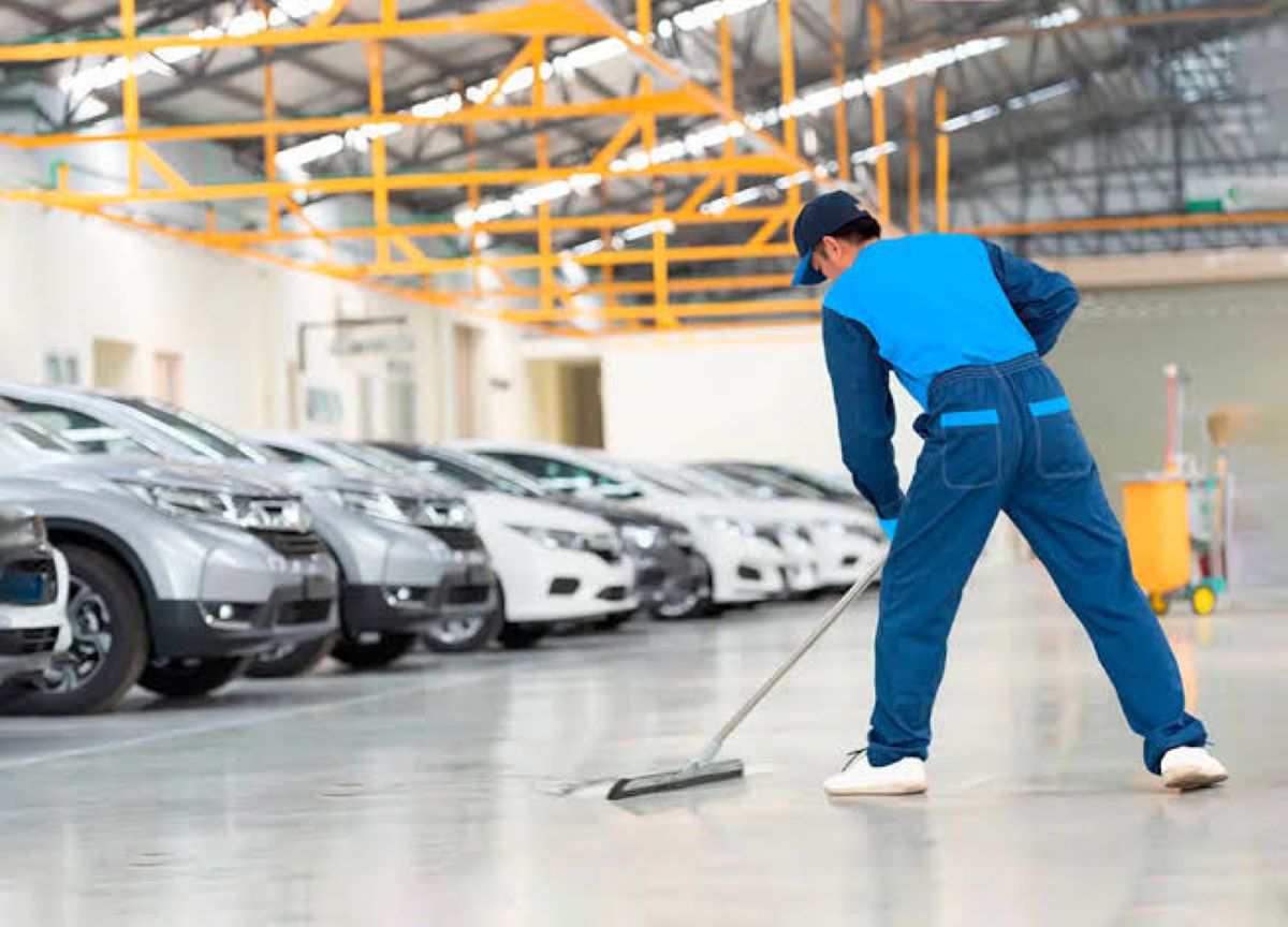 What Car Dealership Cleaners Do Differently for Showroom Floors